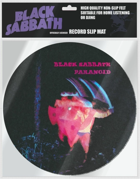Gramofoni matt Black Sabbathi motiiviga