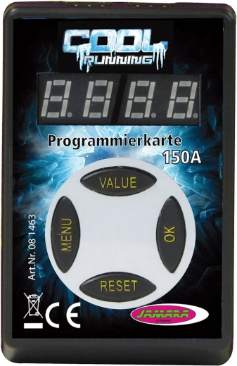 Programmeerimiskaart 150 A Cool Running kiirusregulaatorile