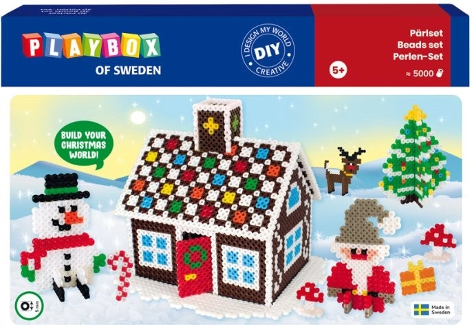 Playbox iron-on beads Christmas set 5000 pcs