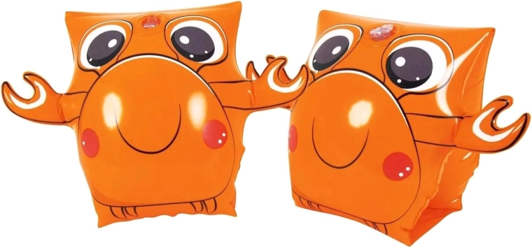 A cheerful crab design kids enjoy