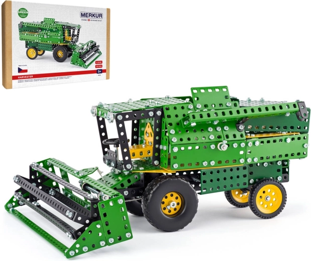 Merkuri metallist ehituskomplekt „Kombain“, 727 detaili