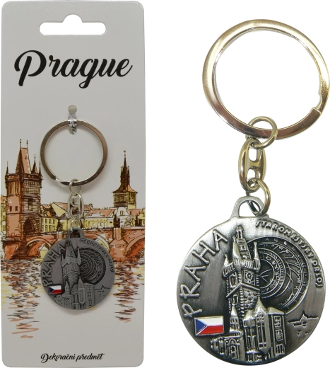 Prague Keychain with Animals for Kids