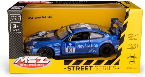 BMW M6 GT3 Car Model in 1:24 Scale