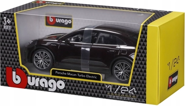 Bburago automudel Porsche Macan Turbo Electric mõõtkavas 1:24
