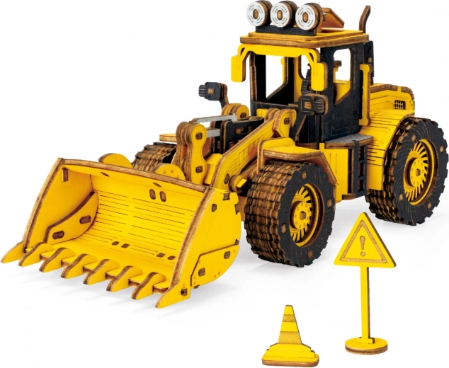 Puidust 3D pusle – laadur ROBOTIME ROKR