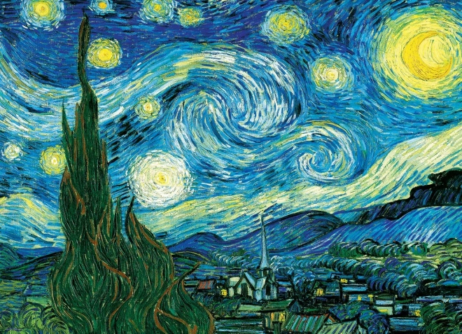 EUROGRAPHICS Puzzle Starry Night 100 pieces