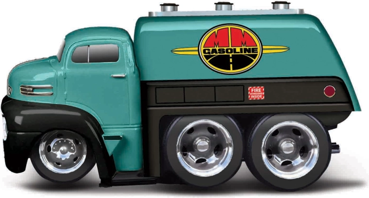 Maisto Work Rigs 1950 Ford COE Fuel Truck