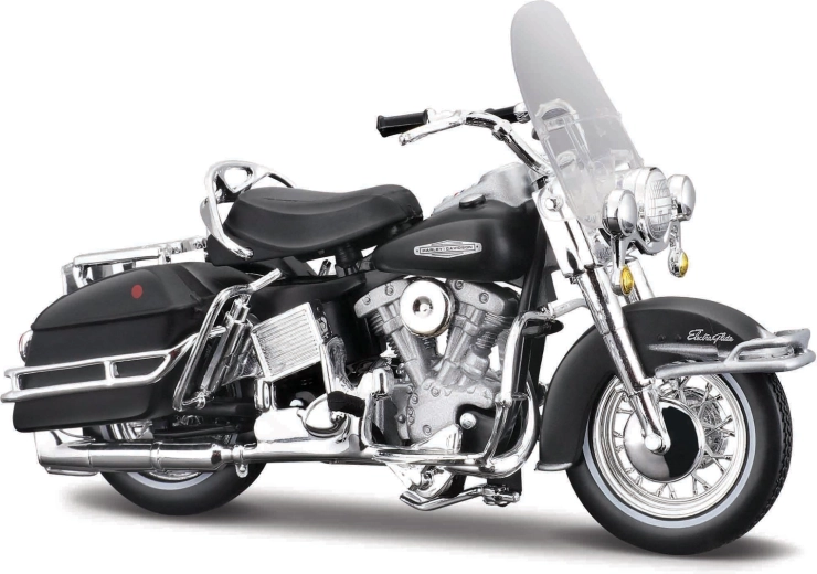 Harley-Davidson 1966 FLH Electra Glide mootorratta mudel 1:18