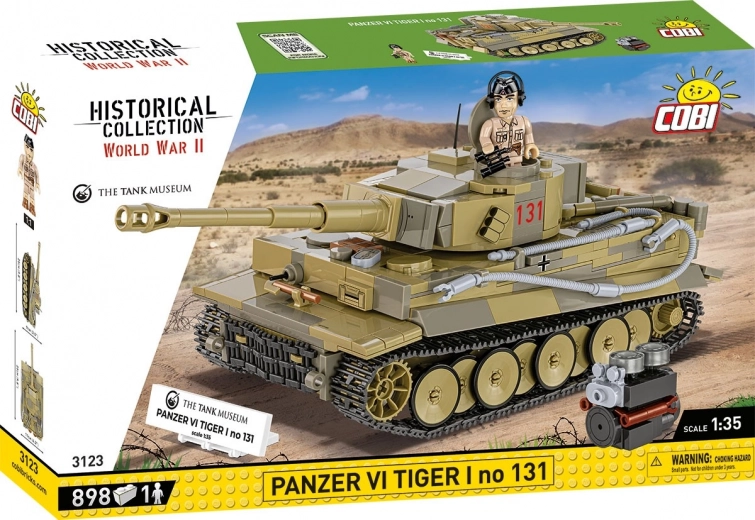 COBI Building Set Panzer VI Tiger I No. 131 1:35