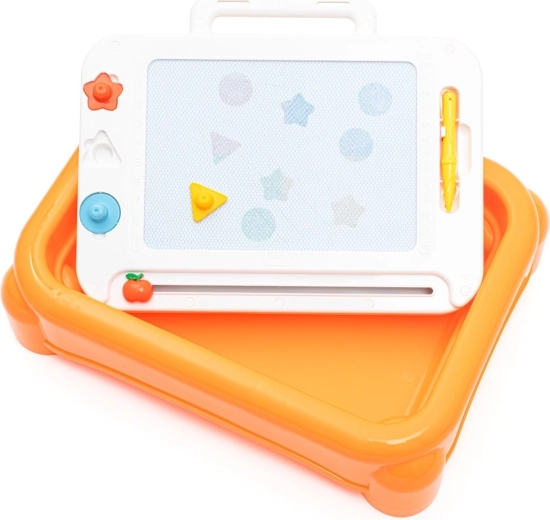 Magnetic drawing board for mess-free creativity