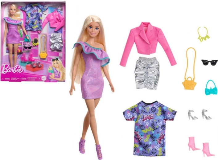 Barbie fashion – moenukk stiilide ja aksessuaaridega