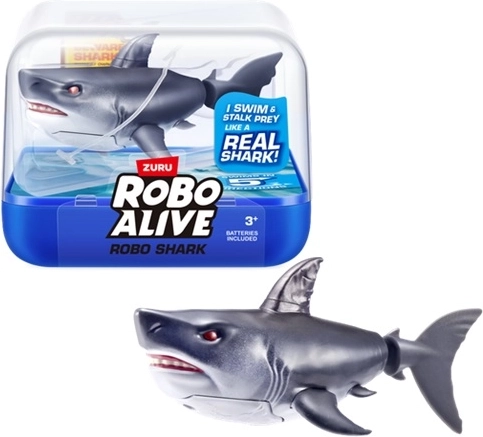 ZURU RoboAlive ujuv haikala mänguasi vees must
