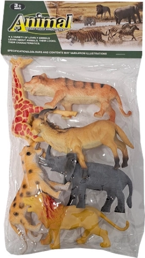 Wild Animal Figure Set for Kids