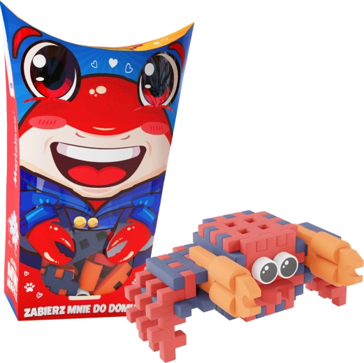 Ehituskomplekt Mini Waffle Pocket Pets – krabi