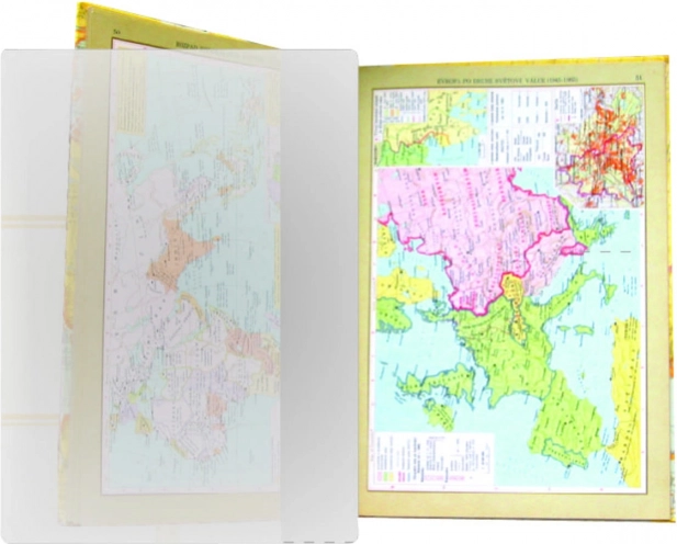 Oxybag polypropylene world atlas cover
