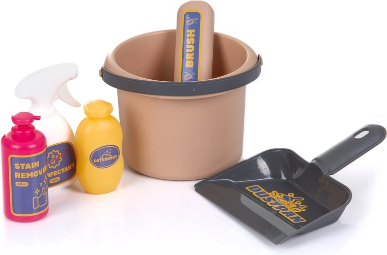 Realistic pretend cleaning