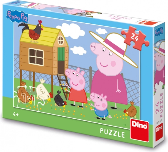 Peppa Pig pusle kanadega – 24 tükki