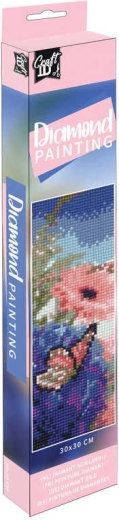 Grafix teemantmaalimine mosaiik Lilled 30 × 30 cm