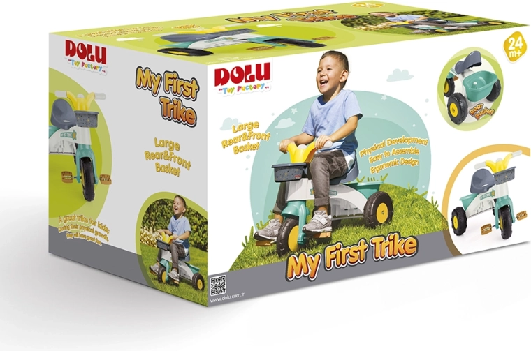 Practical baskets front and rear