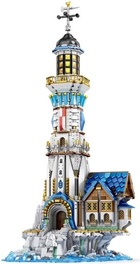Rotating top section of the tower