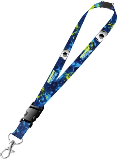 OXYBAG football-themed neck lanyard