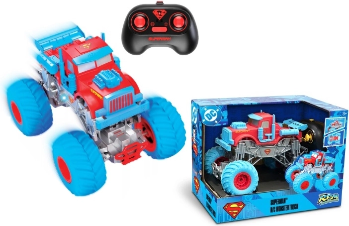 Kaugjuhitav Supermani monstertruck mõõtkavas 1:18