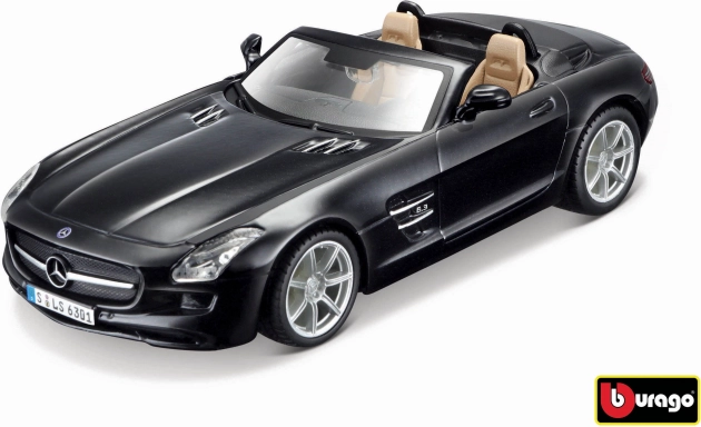 Bburago Mercedes-Benz SLS AMG Roadster 1:32 must metallik