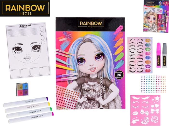 Moodne loovkomplekt Rainbow High – 1 tk