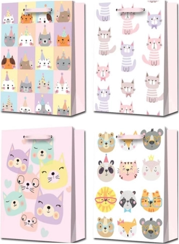 Gift Bag with Animal Motif M