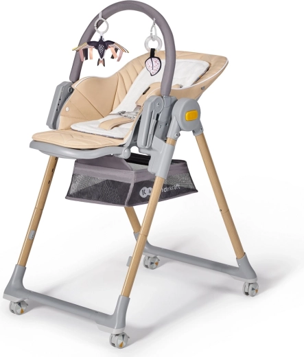 Söögitool ja lamamistool 2-ühes KINDERKRAFT Lastree Wood Premium