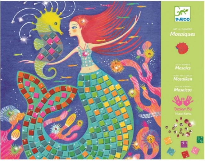 Mother-of-pearl Mosaic Mermaids