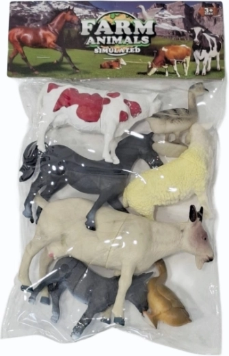 Taluloomade figuuride komplekt