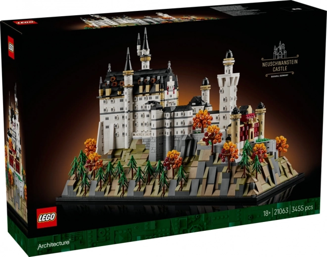LEGO Architecture Neuschwansteini loss – 3455 detaili
