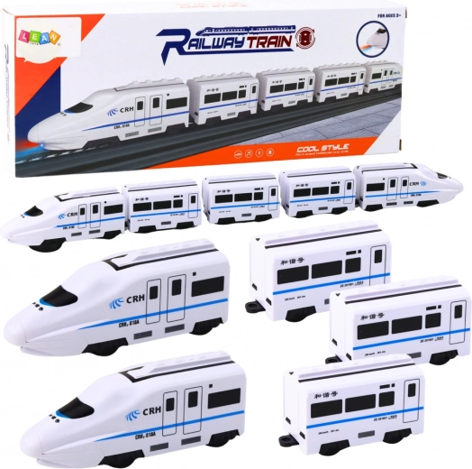 Interactive Train 62 cm with Carriages, Sounds and Lights