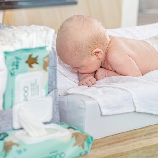 Gentle composition for sensitive baby skin