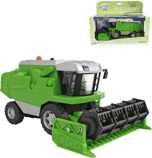 Metallist kombain hoorattaga, valguse ja heliga 20 cm – 1 tk