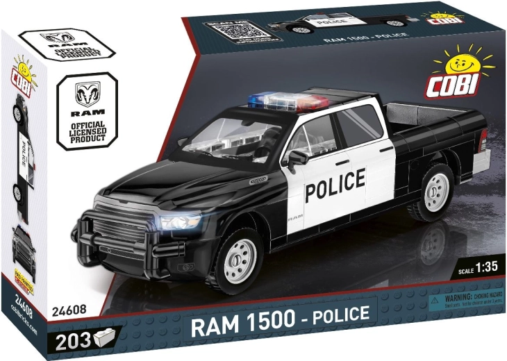 COBI RAM 1500 Police ehituskomplekt 1:35 (203 osa)