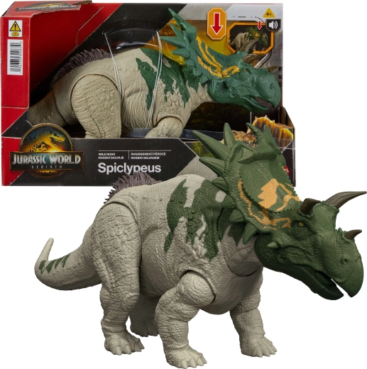 Jurassic World Odrodzenie dinosaurusfiguur Spiclypeus 30 cm heliefektidega
