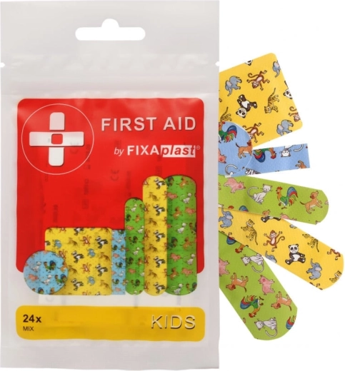 Fixaplast First Aid Kids laste plaastrid 24 tk