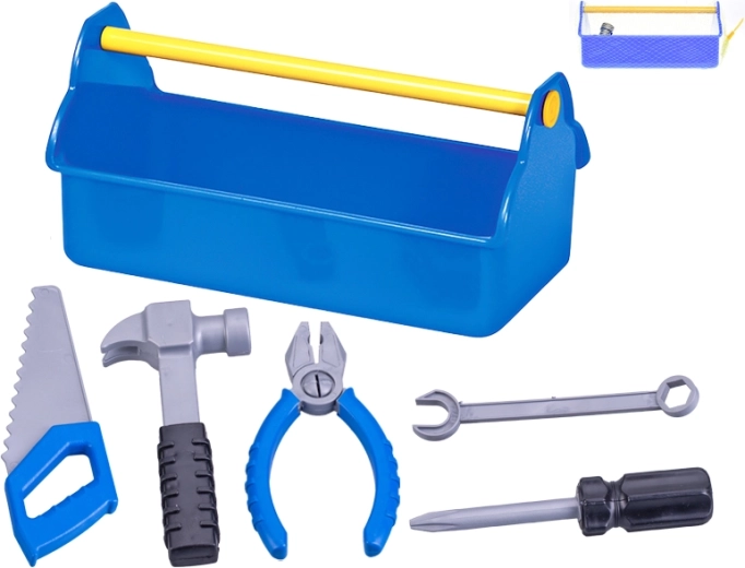 Kids' tool set with carry caddy, 5 pcs (27.5 × 14 cm)