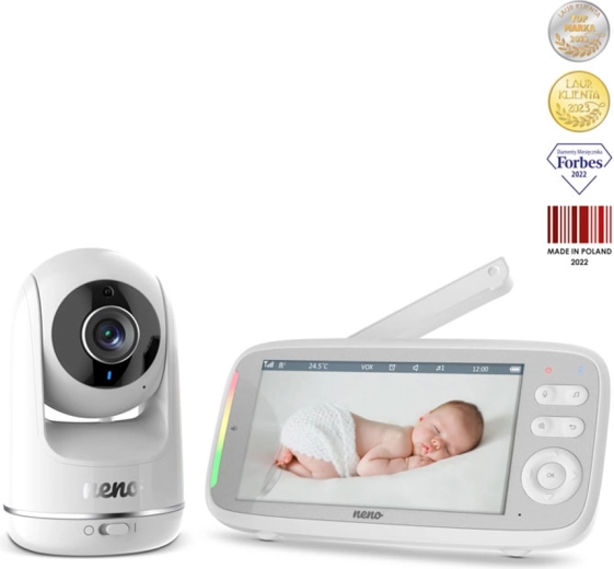 Neno Vista beebimonitor 5" ekraani ja Full HD kaameraga