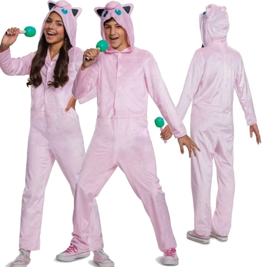 Kigurumi kostüüm POKEMON Jigglypuff lastele 127–136 cm (7–8 aastat)