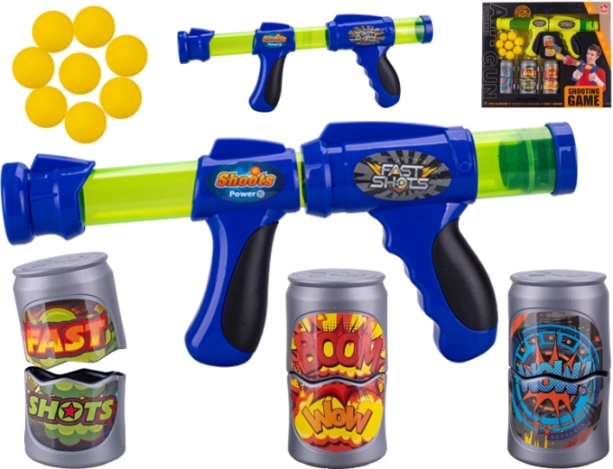 Foam Pull-Action Blaster 42 cm with Targets and Darts