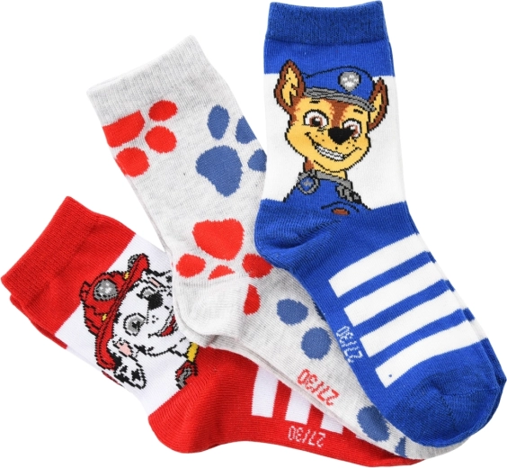 6 paari laste sokkide komplekt Käpapatrull (Paw Patrol)