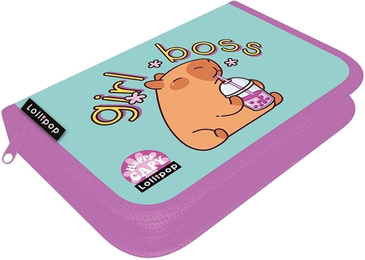 Pinal LizzyCard capybara – 1-korruseline kahe klapiga
