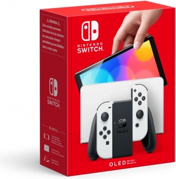 Nintendo Switch OLED (valge)