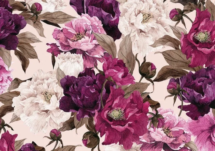Peonies Puzzle 500 pieces