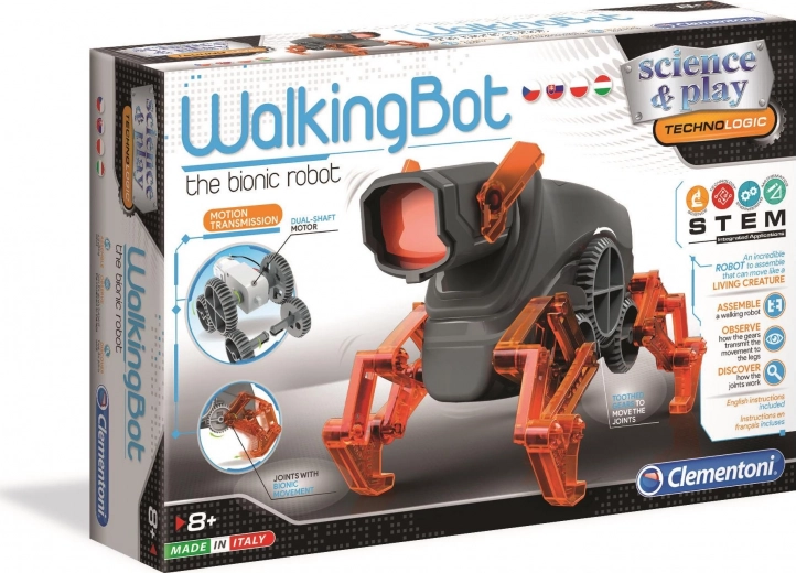 Clementoni Science & Play Technologic WalkingBot – bioniline kõndiv robot