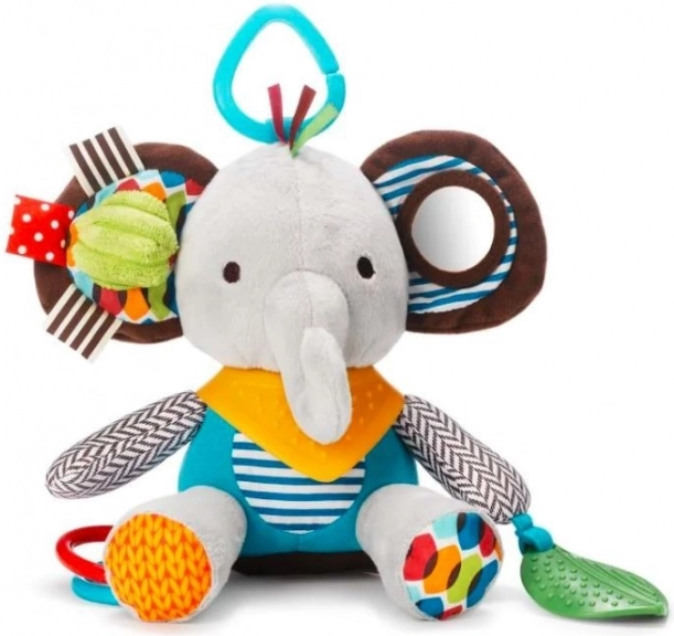 Skip Hop active hanging toy on a C-ring Bandana Buddies Elephant
