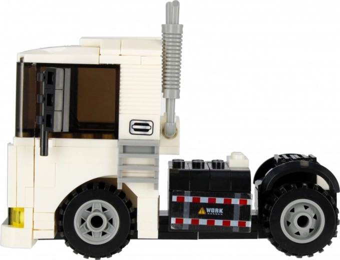 Realistic city truck with details